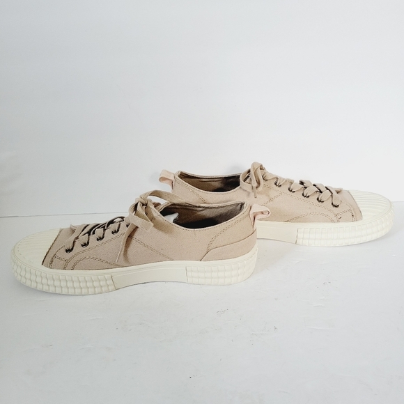 NEW Madden Taupe Canvas Sneakers, Size 7.5 - Picture 2 of 8